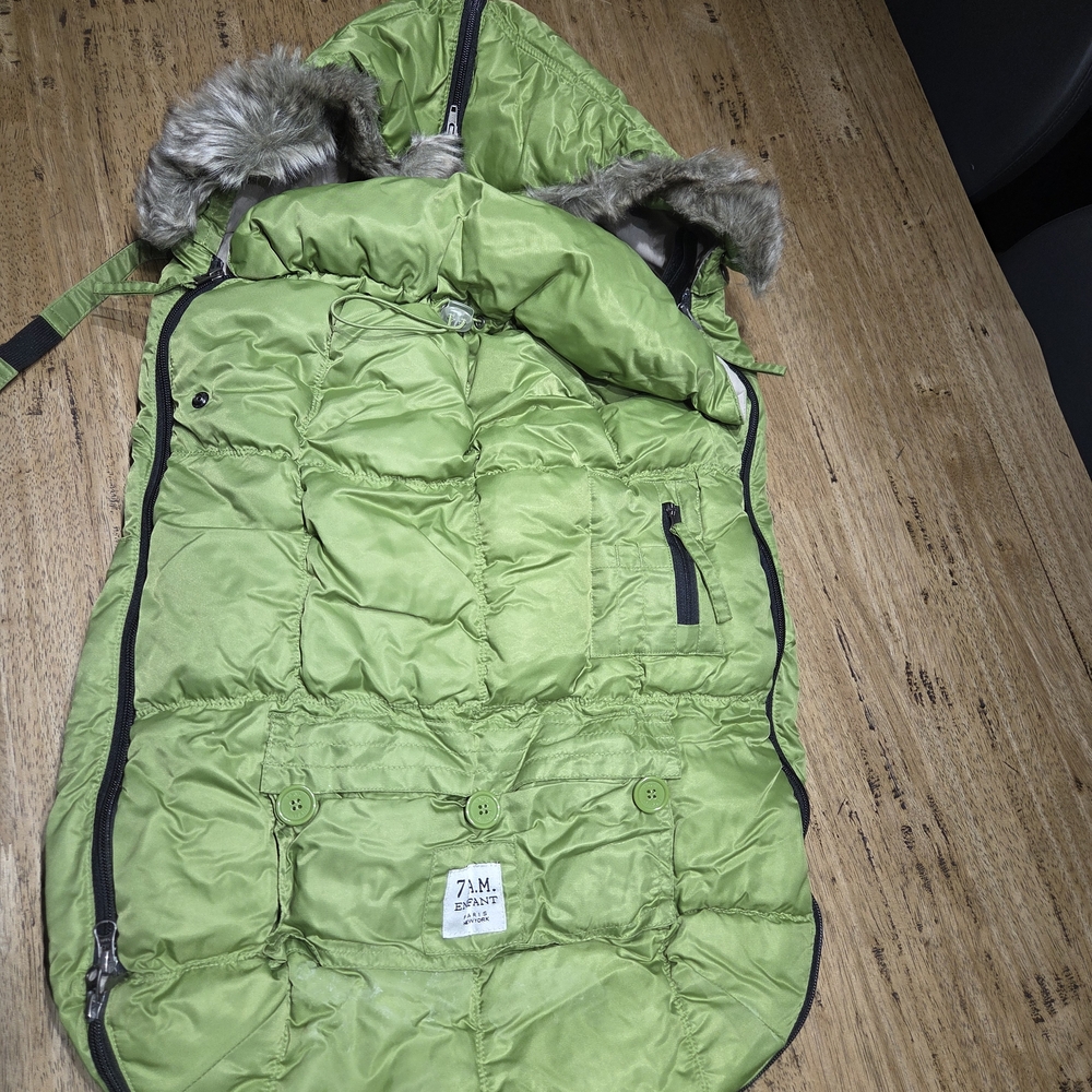 Green Kids One Piece Bodysuit